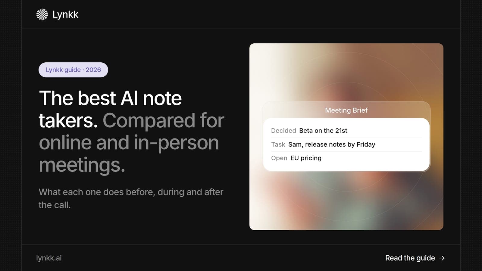 Best AI note taker apps compared for Zoom, Teams, Google Meet and in-person meetings