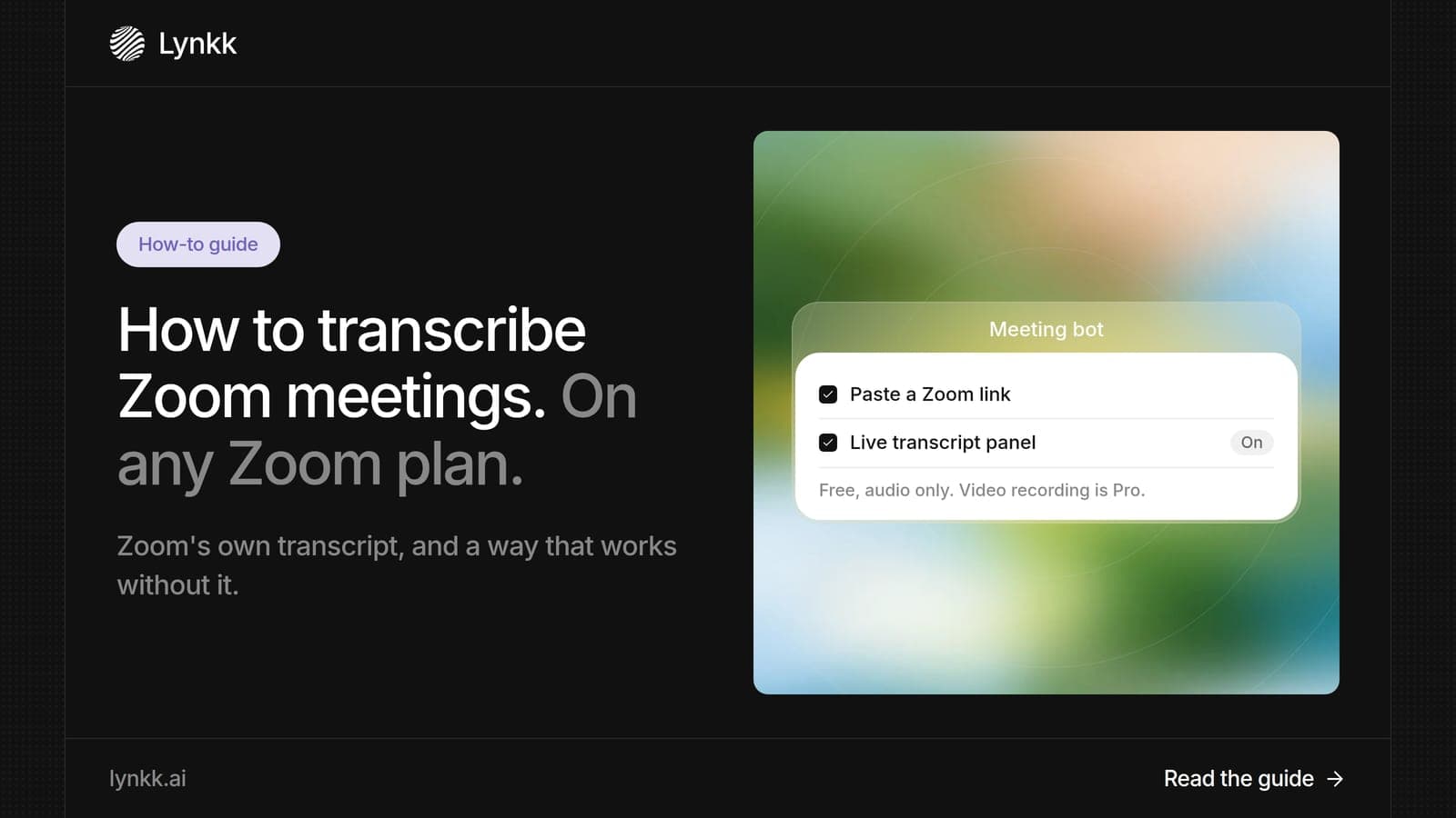 How to transcribe Zoom meetings and find your Zoom transcript after the call